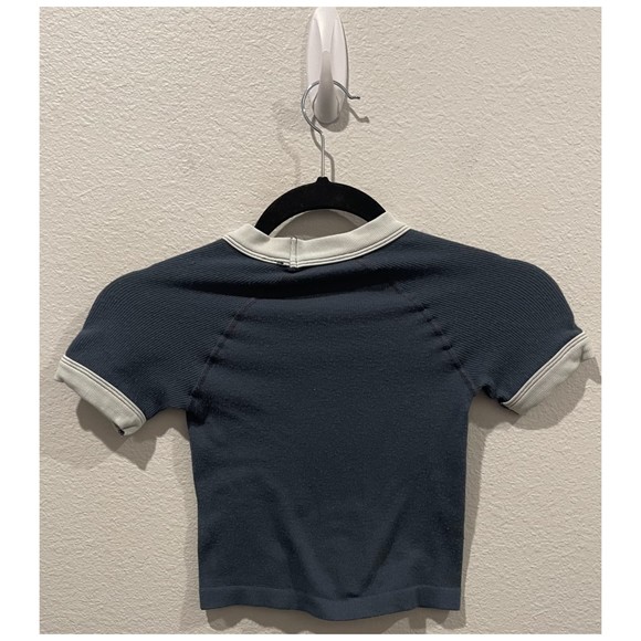 OUT FROM UNDER On My Way Seamless Short Sleeve Crop Top - Picture 4 of 4